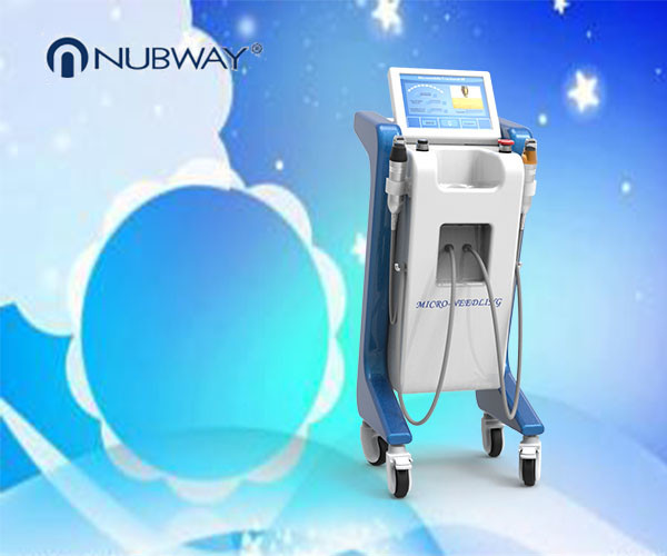 Buy double heads fractional rf microneedle machine wrinkle removal machine at wholesale prices