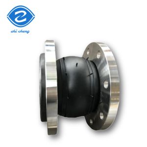 Flange DN50 Flexible Rubber Bellows For Piping Irrigation Expansion