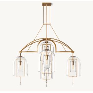 China Hardwired Custom Made Chandelier Fulcrum Round Chandelier 61'' on sale