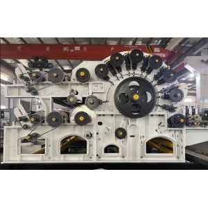 2.3m Working Width Nonwoven Carding Machine Single Cylinder And Double Doffer