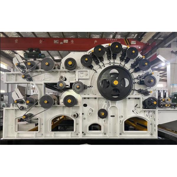2.3m Working Width Nonwoven Carding Machine Single Cylinder And Double Doffer
