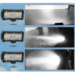 120W 40pcs Waterproof 6000lm Offroad LED Light Bars