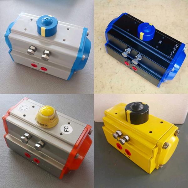 Wuxi Pneumatic Rack and Pinion Actuator Double Acting and Spring Return Aluminum