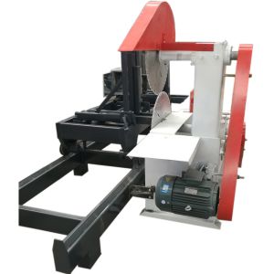 circular sawmill with carriage round log sliding table saw automatic vertical