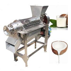 Spiral Fruit Vegetable Processing Machine 410rpm Fruit Juice Squeezing Machine