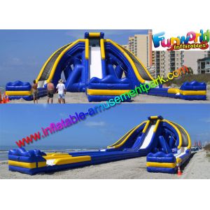 Quality Famous Trippo Commercial Inflatable Slide For Beach 3 Lanes for sale