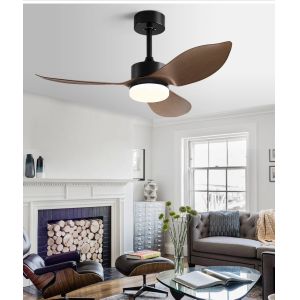 Manufacture High Quality ABS 3 Blade 48 Inch Frequency Conversion Led Ceiling