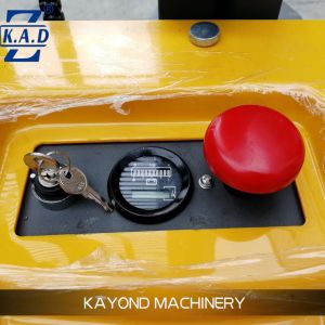 CE approved 1.5t Electric Walkie Pallet Stacker with lifting height of 1.6m 2m 2