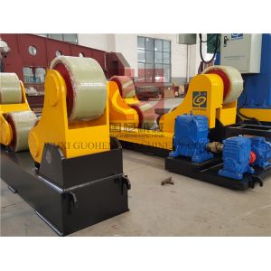 40T 4200mm Welding Turning Rolls Automatic Centering Pipe Rotator