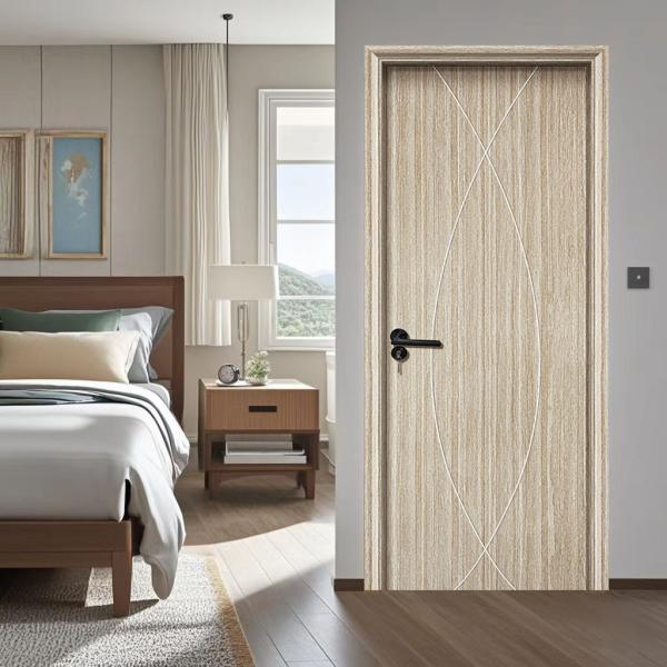 Buy Modern WPC Hollow Door 2400mm Height With Hollow Design at wholesale prices