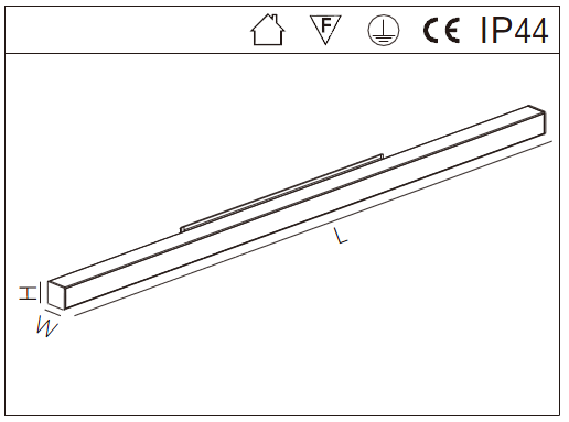 6W IP44 LED Liner Light , LED Flood Light Display Wall Washer Lighting Aluminum