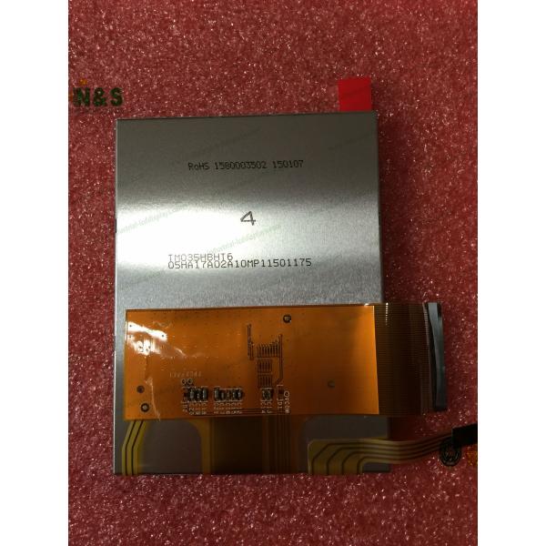 TIANMA LCD Panel Screen , TM035HBHT6 Industrial Touch Screen Display 113 PPI Pixel Density