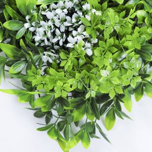 Wedding Artificial Silk Flower Wall Panel Backdrop Hedges Fence Faux Ivy Vine