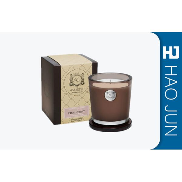 Buy Waterproof Cardboard Candle Boxes Cylinder Tube Packaging Spot UV Surface at wholesale prices