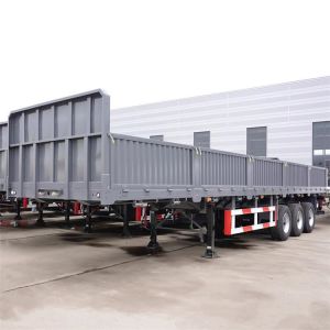 Construction Freight Hauling Semi Trailer With Fuwa / BPW Axle
