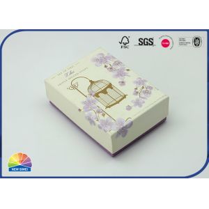 2PC Setup Paper Gift Box Gold Reflected Paper Box Present Storage