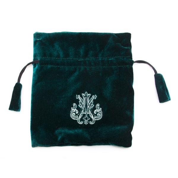Buy 7x9cm Luxury Microfiber Small Velvet Gift Bags With Drawstring at wholesale prices