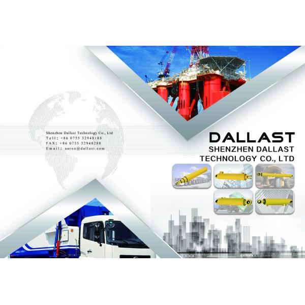 Buy Earrings / Foot mounting DALLAST Telescopic Hydraulic Cylinder 16-32Mpa at wholesale prices