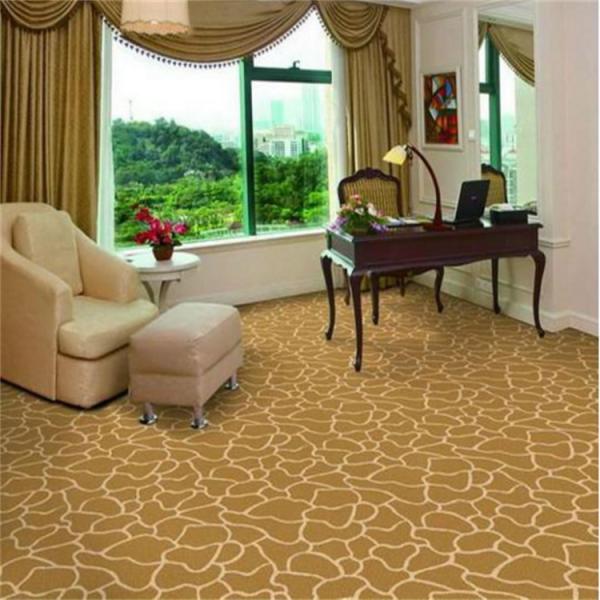 Flat Wave Modern Home Carpet / Luxury Wall To Wall Carpet Antistatic Function