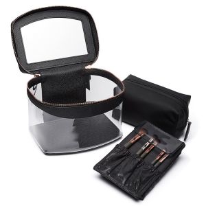 Large Toiletry PVC Cosmetic Bag Organizer Clear Vinyl