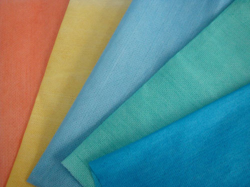 Cross Lapping Cupro Spunlace Non Woven Fabric Raw Material Spunlace Technology