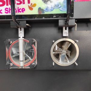 Double Tank Ice Slush Machine Frozen Drink Beverage Milk Fruit Cocktail