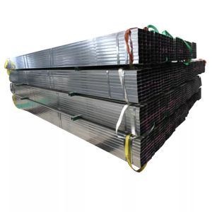 Telescoping Perforated Galvanized Square Tubes Plain Rectangular Box Section