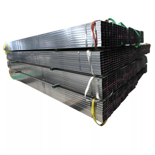 Telescoping Perforated Galvanized Square Tubes Plain Rectangular Box Section