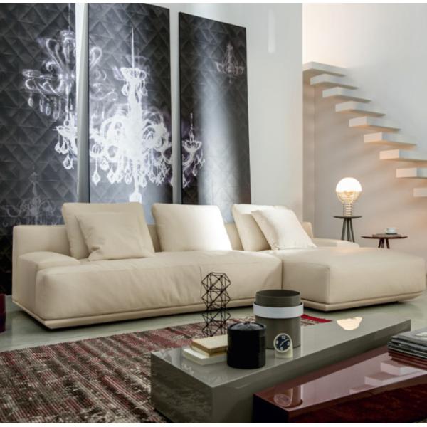 Buy Lychee Pattern 1.0MM Flocking Leather at wholesale prices