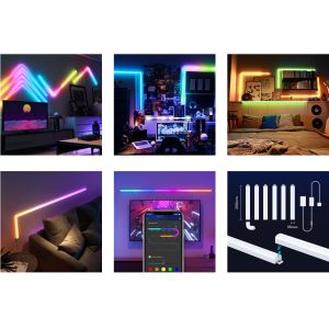 DIY Pixel Other LED Lights TV Rigid Bars Wifi APP Digital