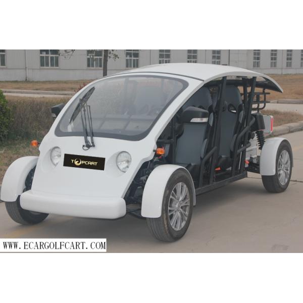 Electric Utility 4 Seater Golf Cart Fiberglass Material For Street