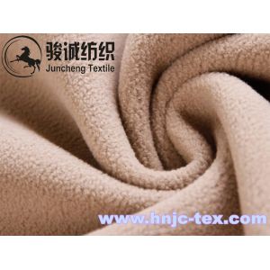 100% Polyesterweft knitting polar fleece for woman apparel and pajamas