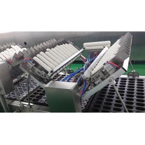 Continuous Multi Layer Cooling Suction Depanner Cupcake Production Line