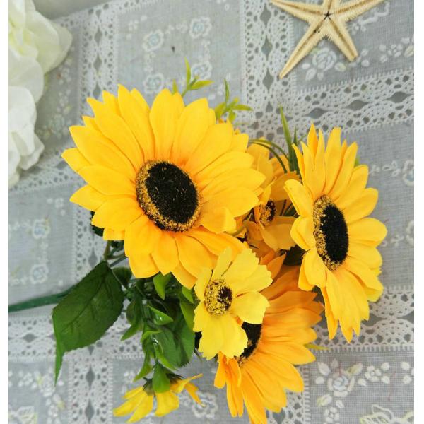 Decorative Plastic Sunflower Artificial Decoration Sunflower