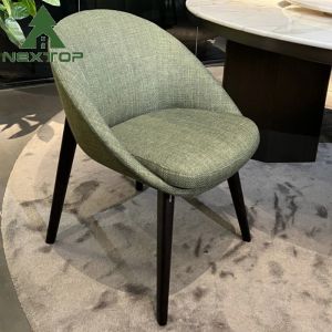 Modern Kitchen White Dining Table And Green Chairs Swivel Round Dining Table