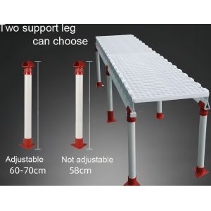 China Goat Farm Plastic Slatted Floor Broiler House White / Customized on sale