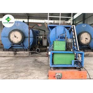 20t Waste Tire Pyrolysis Plant For Processing Tyres 0.4rpm Non Pollution