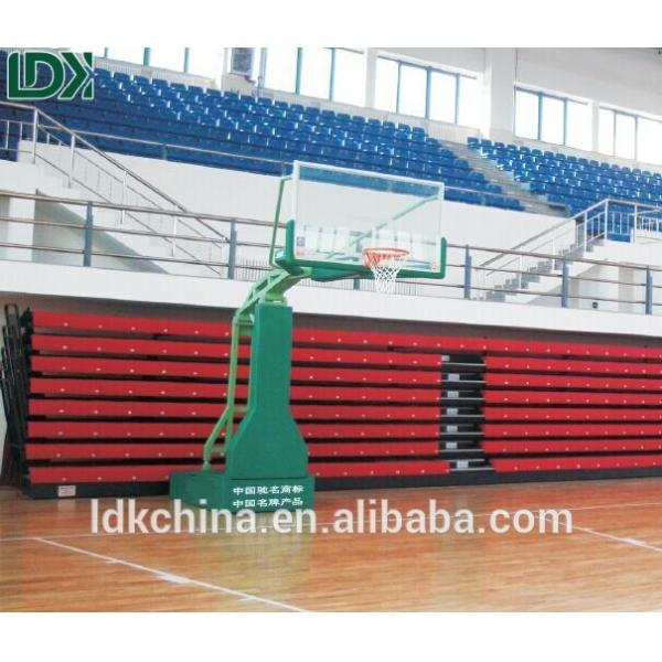 Stadium Training Basketball Stand Portable Electric Hydraulic Basketball Ring System
