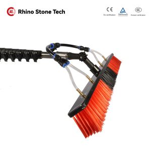 Solar Arrays​ Water Fed Pole Rooftop Solar Panel Cleaning Telescopic Brush Odm