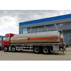 FAW 8x4 30000L Aluminum Alloy Fuel Tanker Truck