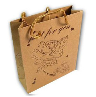 Buy Brown Kraft Paper Shopping Bags at wholesale prices