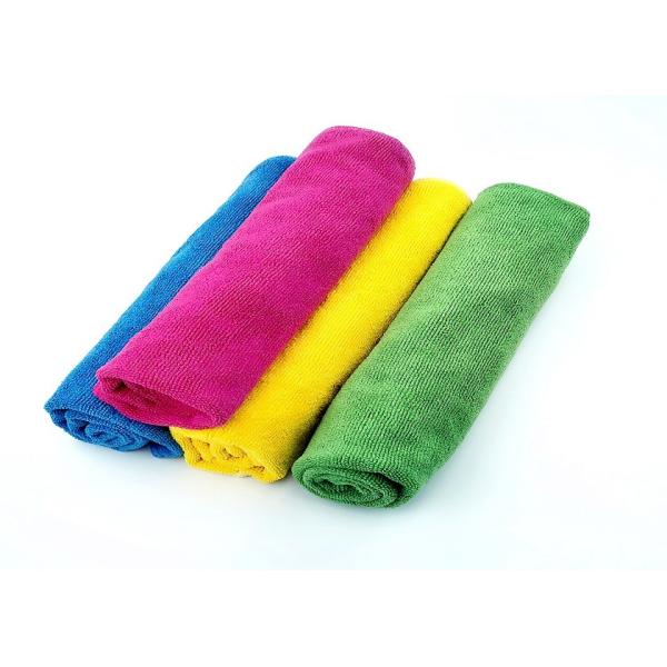 Buy Household Warp Knitting Terry Microfiber Cleaning Cloth at wholesale prices