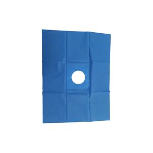 Disposable Surgical Fenestrated Aperture Drape Medical 60*60cm ISO13485