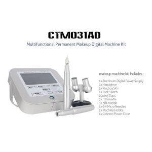 Quality Multifunctional Semi Permanent Makeup Machine Kit Microneedle Eyebrow Tattoo for sale
