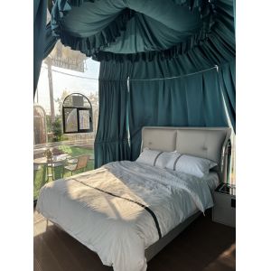 Transparent Polycarbonate (PC) Bubble House Waterproof Insulated Prefab Dome