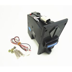 Multi Coin RS232 Communucation Coin Acceptor For All Coins Plastic Material