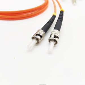 High Speed Fiber Optic Cables LC UPC To ST UPC Fiber Optic Patch Cord Custom