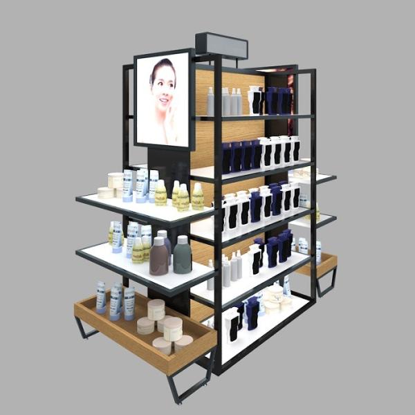 Buy Black Stainless Steel Display Racks Indoor Elegant Appearance at wholesale prices
