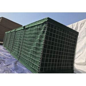Standard Site Security Military Hesco Barriers 3''X 3'' Square Hole Shape