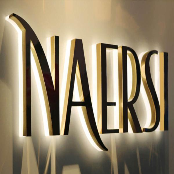 Wholesale Business Signs 3d Illuminated Store Front Signage Letters Lights